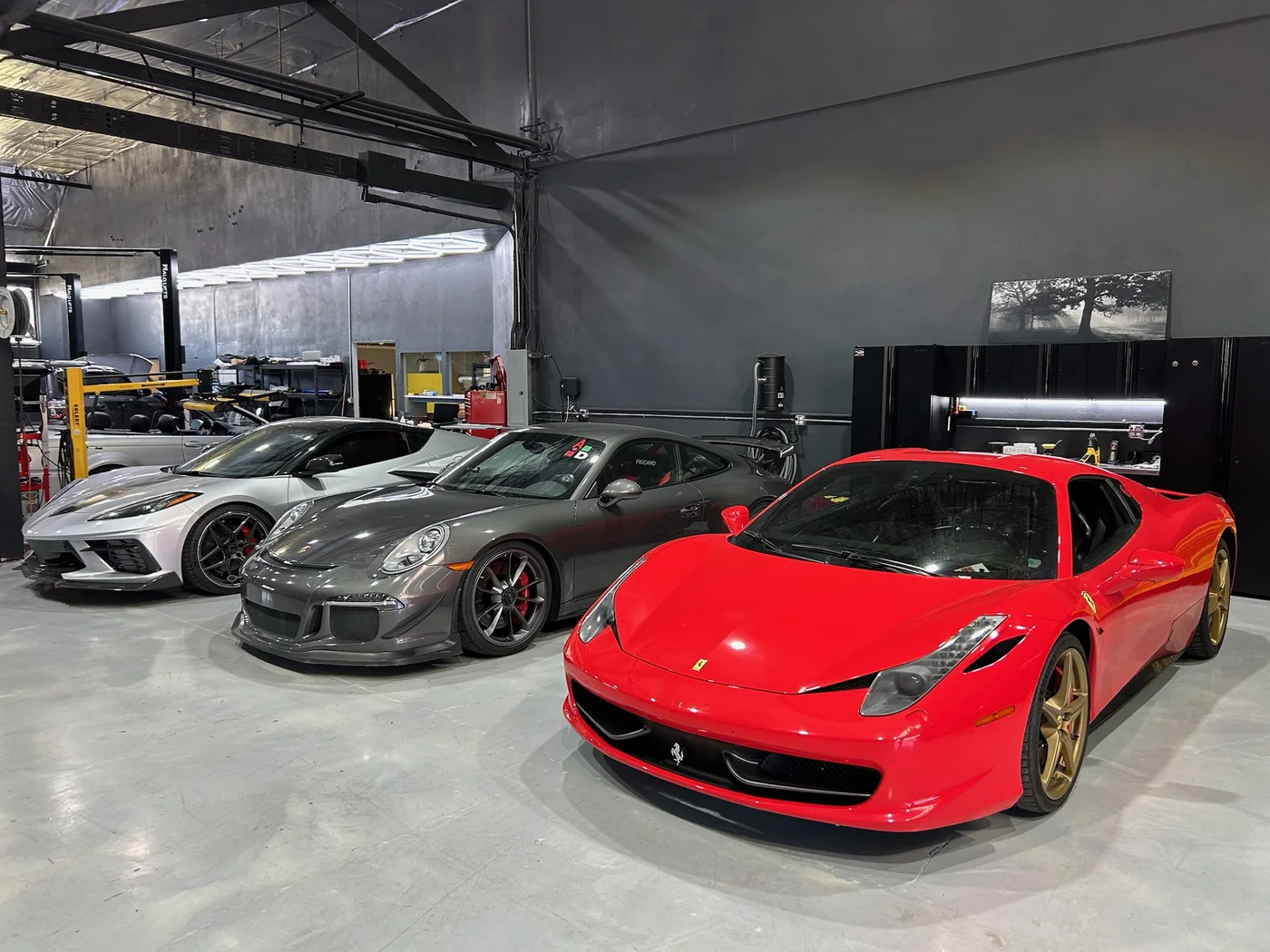 Exotic Car Service at Artec Automotive, Belmont CA